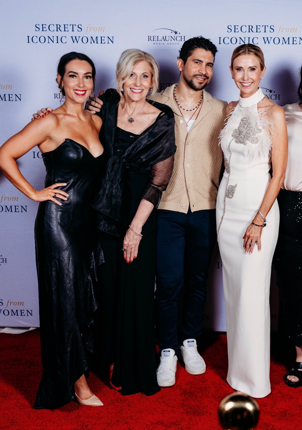 Marley Jaxx at the Secrets from Iconic Women premiere